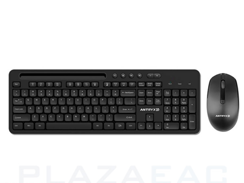 KIT TECLADO+ MOUSE INALAMBRICO WS960 (ADS-WS960K)